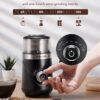 SHARDOR Adjustable Coffee Grinder Electric Herb Grinder Spice Grinder Coffee Bean