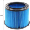 VF3500 3-Layer Fine Dust Cartridge Filter for RIDGID 3-4.5 Gallon Wet Dry Vacuum