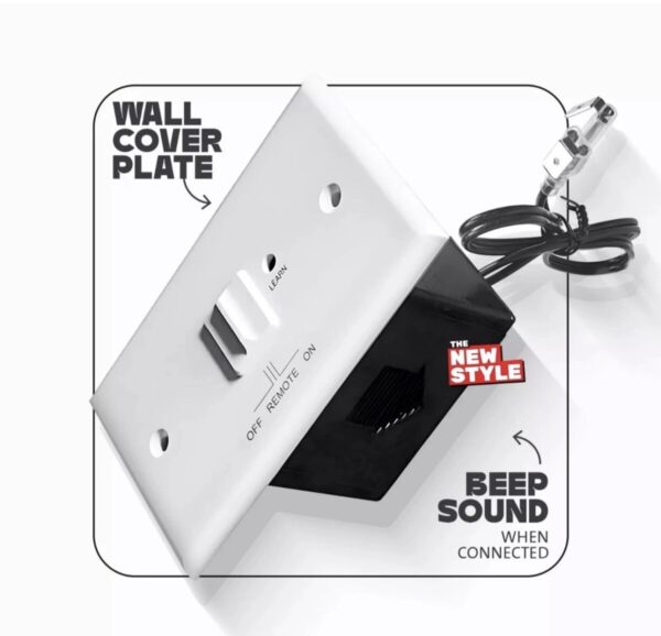 Gas Fireplace  Remote Control Thermostat Kit, for Millivolt Gas Valve Fireplaces