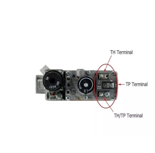 Gas Fireplace  Remote Control Thermostat Kit, for Millivolt Gas Valve Fireplaces